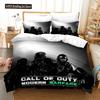 Постельное белье Call Of Duty Warzone Комплект Односпальный Двуспальный Полный Queen King Размер Игровой Комплект Постельного Белья Для Взрослых Мальчиков Спальни Пододеяльники Комплекты 3D Печать 020