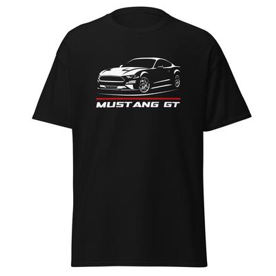 Премиум футболка для поклонников Ford Mustang GT 2018 Подарок на день рождения