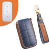 Suitable for Geely Bank Automobiles Handmade Cowhide High-End Car Key Cover