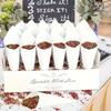 1 Set Confetti Cone Set Weddings With "Sprinkle with Love" Design Parties & Birthdays 20 Holes/30 Holes