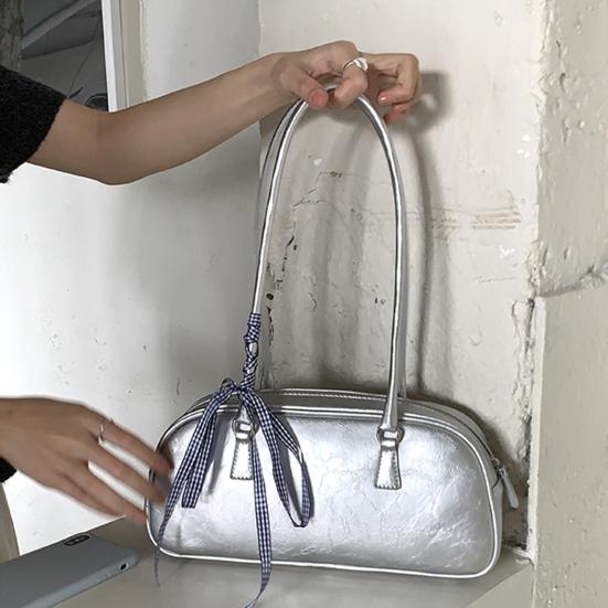 Женская одноплечевая сумка из искусственной кожи, водонепроницаемая, большой вместимости, однотонная, повседневная, на молнии, для дам, для девушек