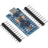Плата модуля Pro Micro ATmega32U4 5 В/16 МГц, замена на ATmega328 Pro Mini, совместимая с Arduino с 2-рядным штыревым разъемом