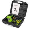Perceuse à percussion sans fil - FIELDMANN - 20V - Batterie 2Ah - 35 Nm - Chargeur rapide et mallette inclus