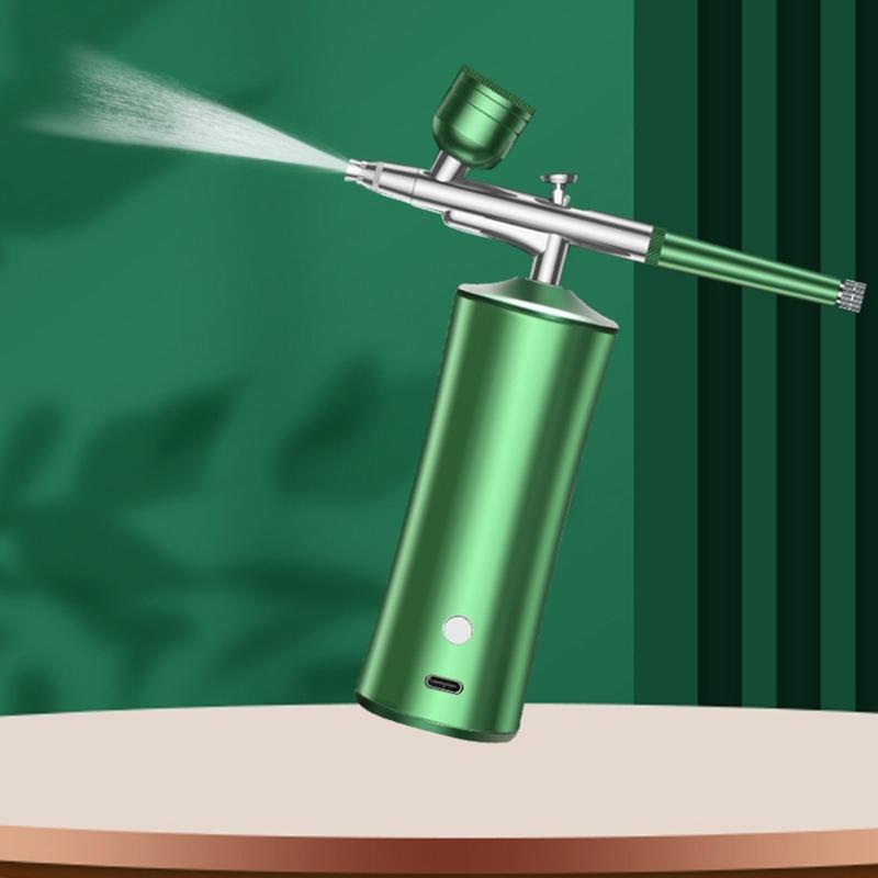 Wireless Airbrush Set with Compressor Handheld Airbrush Kit Auto Handheld Air Brush Guns Sets with 0.3mm Nozzle