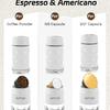 Cafelffe 3 в 1 Портативная кофемашина Горячая/Холодная вода Ручная эспрессо-машина Для капсул и молотого кофе Ручной пресс Заварник для походов Путешествий