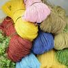 500g Summer Raffia Yarn Crochet Natural Paper Raffia Straw Thread For DIY Knitting Hat Handbag Basket Handcrafts Rattan Material
