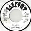 7-дюймовая пластинка LEROY SMART KING TUBBY AGGROVATO No Love CS4 Jackpot Великобритания 1975 Великобритания Регги Ска Даб