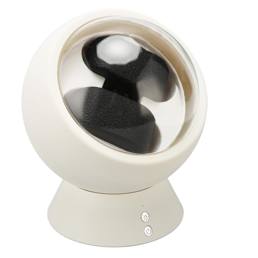 Double Watch Winder LED Lights Dustproof Ultra Quiet Motor Antimagnetic Watch Winder Box for