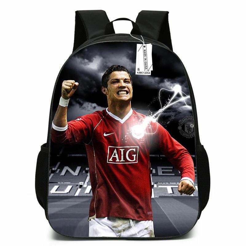 Мультяшный школьный рюкзак Cr7 из ткани Оксфорд, дышащий, легкий, для учеников начальной школы, для класса