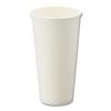 [Case Sale] HEIKO Paper Cups, 20oz, White, for Hot and Ice Drinks, 90mm Diameter, 004535994, 1 Case (25 Cups X 40 Bags, Total 1000 Cups)
