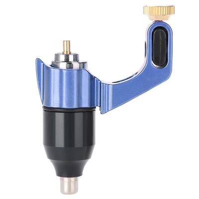 Машинка для татуировки с интерфейсом RCA, мощный роторный мотор, устройство для татуировки Liner Shader, синий цвет