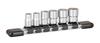TONE Socket Set with 6 Pieces (Hexagonal, Holder) HS206, 6.35mm (1/4") Drive,