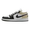 Кроссовки Air Jordan 1 Low GS Summit White Off Noir Детские Ротанг 553560-153