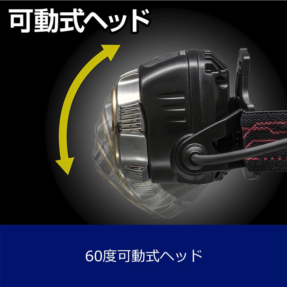 GENTOS LED Headlight USB Rechargeable Rechargeable Powerful 1200 Lumens Waterproof G Series For Work For Professional Use (Special Battery/AA