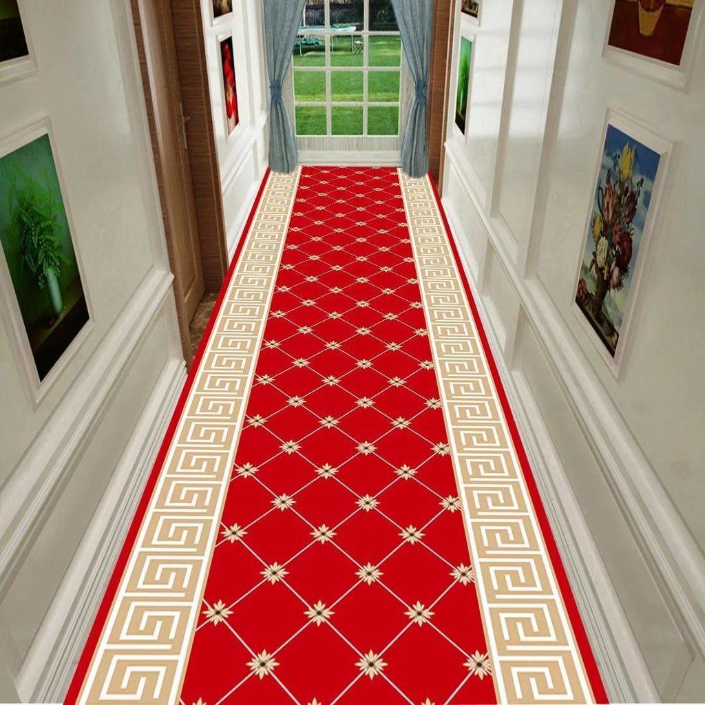 Crystal Velvet Runner Rugs, Machine Washable, Non-Slip, Waterproof, Soft Polyester, Ideal for Kitchen, Laundry Room, Hotel Corridor Decor