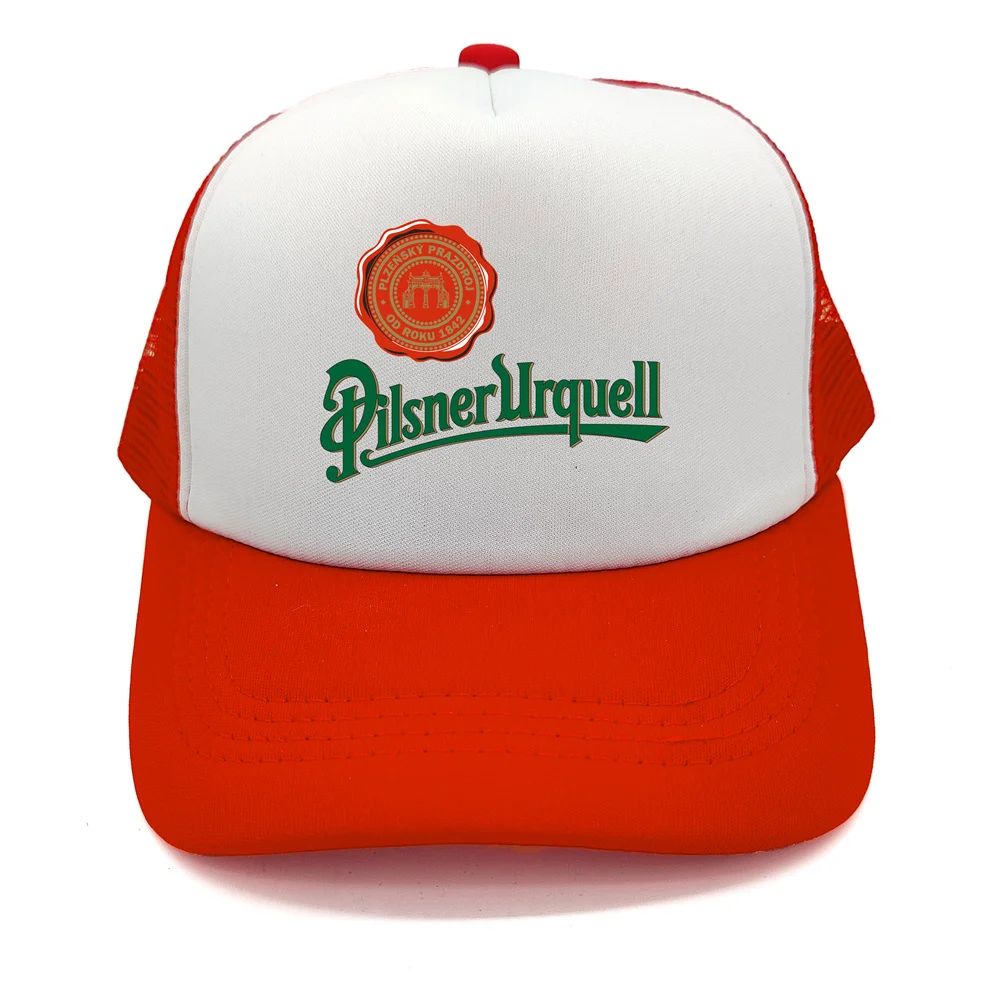 Кепка-тракер Pilsner Urquell Унисекс Крутая Шляпа Pilsner Urquell Бейсболка Крутая Летняя Унисекс Сетчатая Кепка