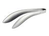 Oaks Raye Japanese-made Rice Tongs, Small Size for Easy Removal of Food from Small Jar, LS1536, Stainless Steel, Silver