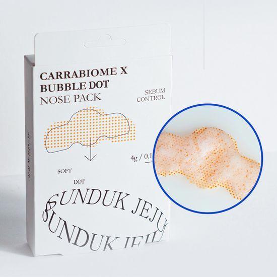 Sunduk Jeju KerabiomX Bubble Dot Nose Pack 7 Sheets