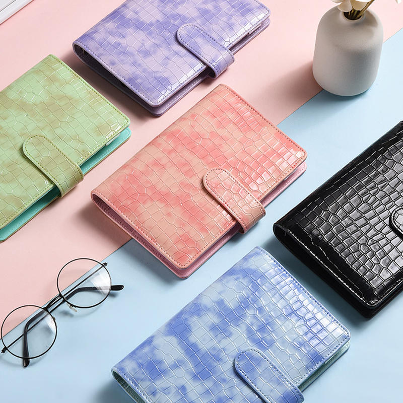 Папка-регистратор с рисунком крокодила, формат А6, с конвертами для денег, небольшой планировщик бюджета для организации сбережений