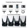 Аксессуары для камеры DJI Action5Pro/43: Нагрудный ремень, Повязка на голову, Клипса для рюкзака, Закаленное стекло, Ремешок для шлема