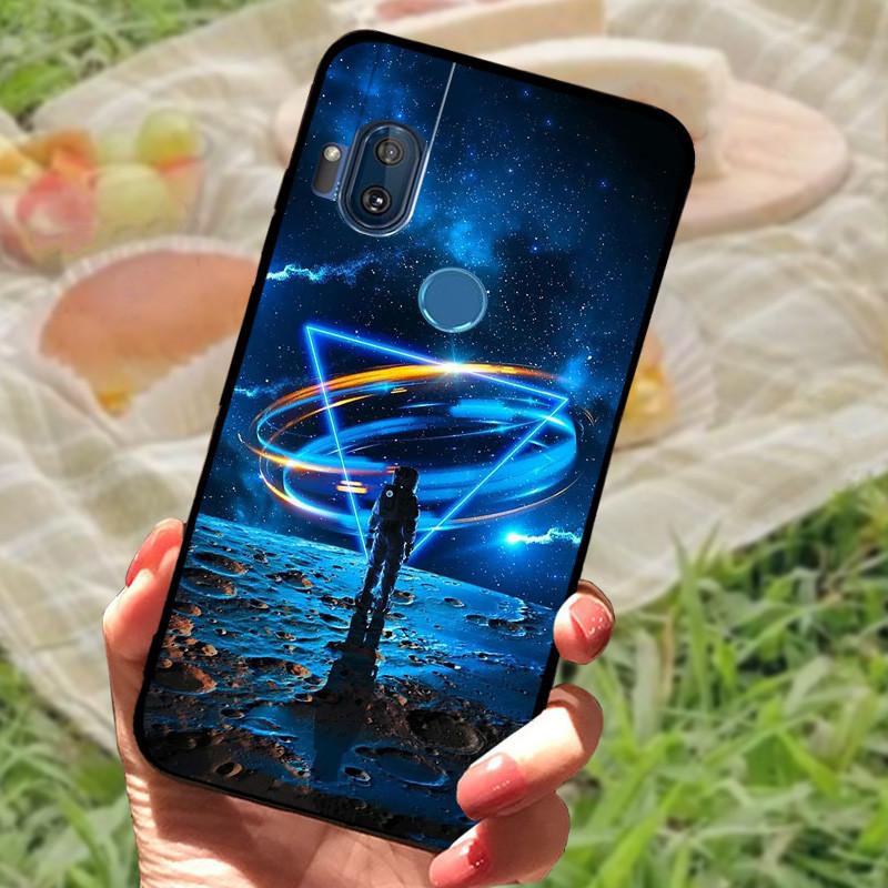 Чехол-бампер для Moto One Hyper, силиконовый, мягкий, с рисунком мрамора, черный, для Moto OneHyper, защитный