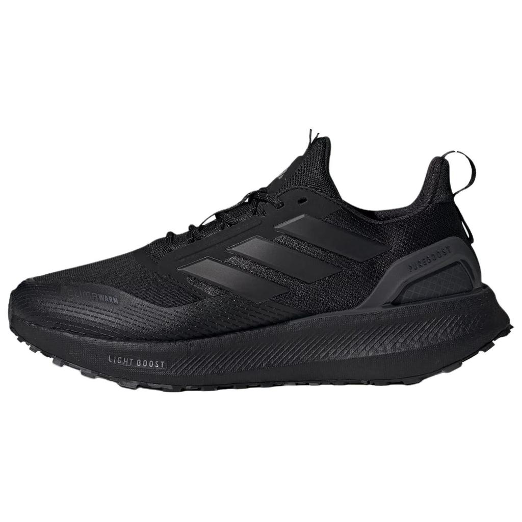 Adidas PUREBOOST 5 Slip Resistant, Abrasion Resistant, Waterproof, Thermal Rebound Running Shoes Unisex Black Sneakers JI0303