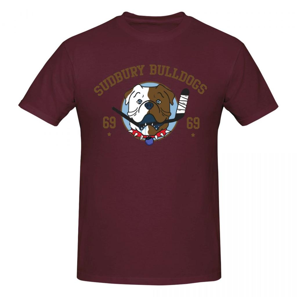 Unisex Shoresy Hockey Jersey TV Sudbury Bulldogs Fun T Shirt Vintage Cotton Crewneck Unisex Clothing