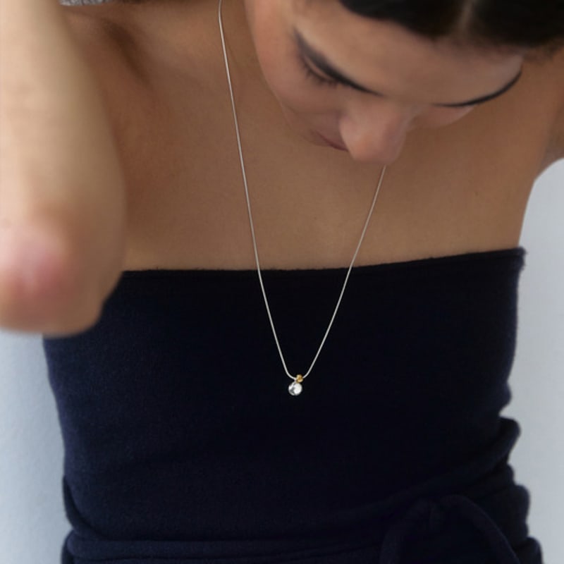 Mimesi Combi Ball Necklace (3color)