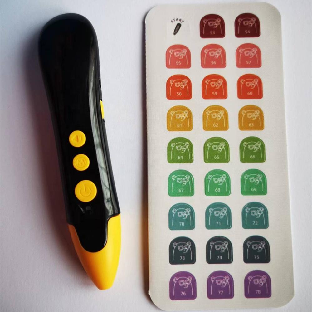 Hotselling bluetooth Sonix Oid Code Reader Pen with Interactive Kids Reading Learning Talking Books Multi Language Translation