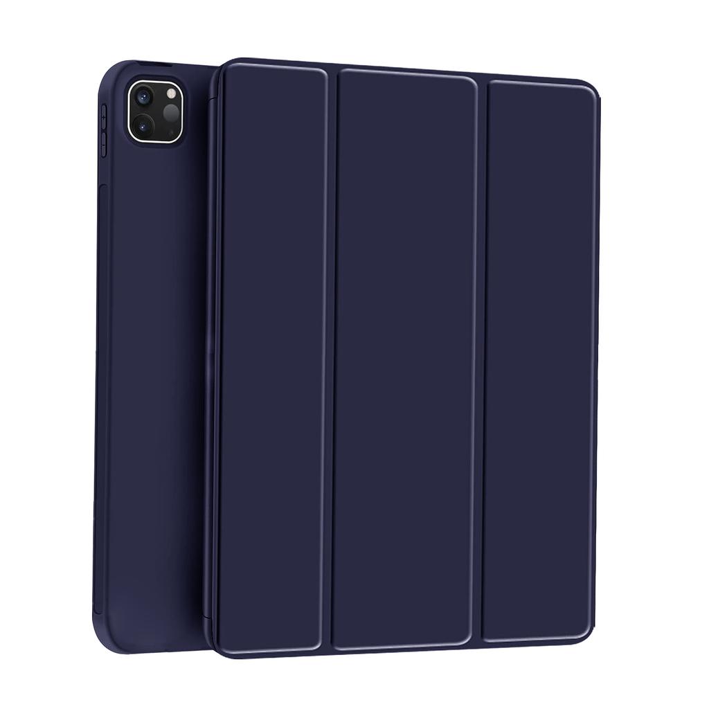 Чехол для iPad Pro 11 2022/2021/2020/2018 (4-е/3-е/2-е/1-е поколение) Магнитная крышка-подставка Умный чехол Мягкая силиконовая задняя панель