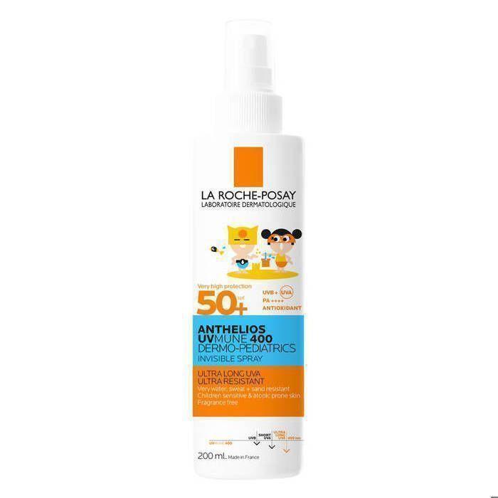 La roche-posay anthelios spf50 crème solaire visage brume 75ml