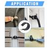 20Pcs Pipe Clamp Rubber Lined P Clips 3/4" 5/8" 304 Stainless Steel R Cable Mounting Hose Clamp Wire Fixed Pipe Bracket Clamp