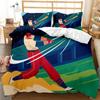 Sports Duvet Cover Set Taekwondo Defense Techniques Sport Practice Bedding Aikido Karate Judo Queen King Polyester Quilt Cover