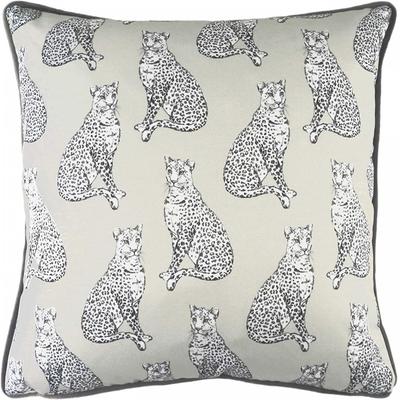 Чехол для подушки Safari Leopard Monochrome