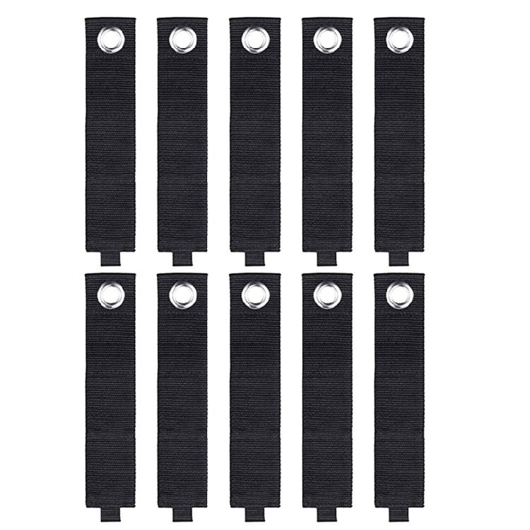 10 Pcs Hook Loop Storage Strap Heavy Duty Extension Cord Holder Organizer
