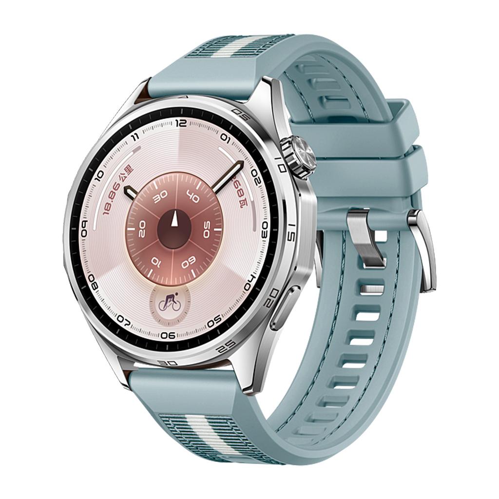Huawei Watch GT 6 GT6 Pro 46 мм Watch 5 4 Pro GT5 4 3 2 Pro Ремешок Официальный Нейлоновый Браслет Ремешки Для 22 мм Композитный Силиконовый Ремешок