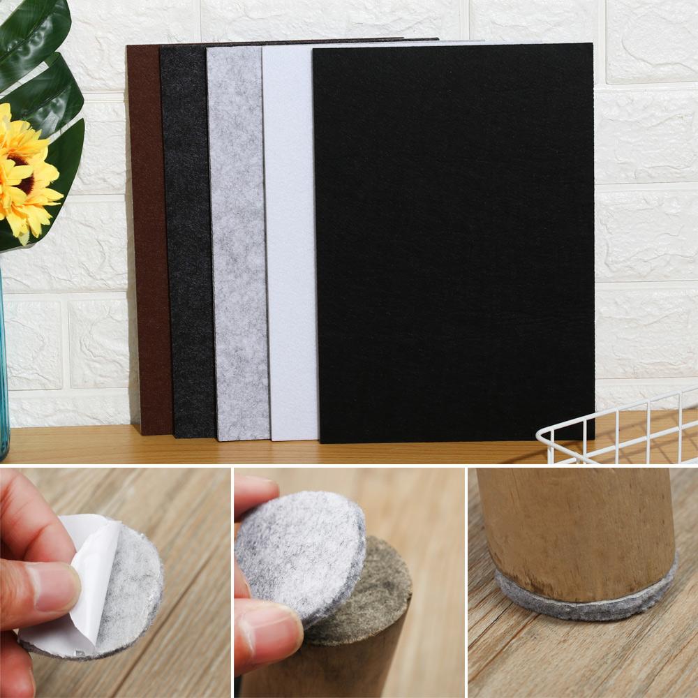 Chair Fittings Table Sofa Anti-slip Mat Furniture Leg Felt Pads Floor Protector Anti Noisy