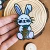 Милая форма для брелка Пасхальный кролик Индивидуальные брелки Пасхальный кролик Форма для изготовления Стильные силиконовые формы для подвесок