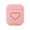 Love Heart Couples Case Cute Heart Earphone Case Cute Design Protective Cover  Earphone Accessories