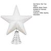Glitter Star Christmas Tree Topper Sparkly Star Treetop Christmas Ornament for Holiday Home Desktop Party Decor