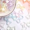 Small Bowknot Transparent Shiny AB Decorative Creative Beads Material  Accessories