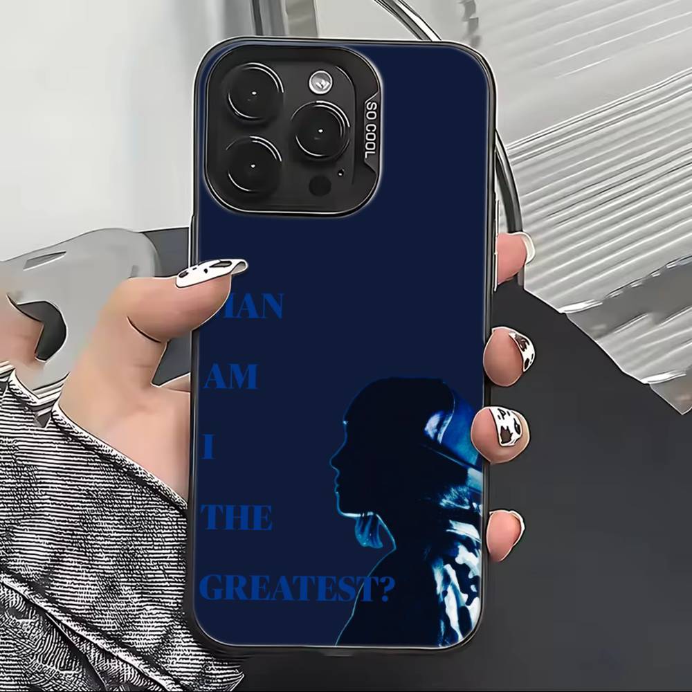 Чехол для телефона с изображением музыканта Билли Айлиш для iPhone 17,16,15,14,13,12,11 Plus,Pro Max,XS,Разноцветный Серебристый Чехол для телефона Funda Cover