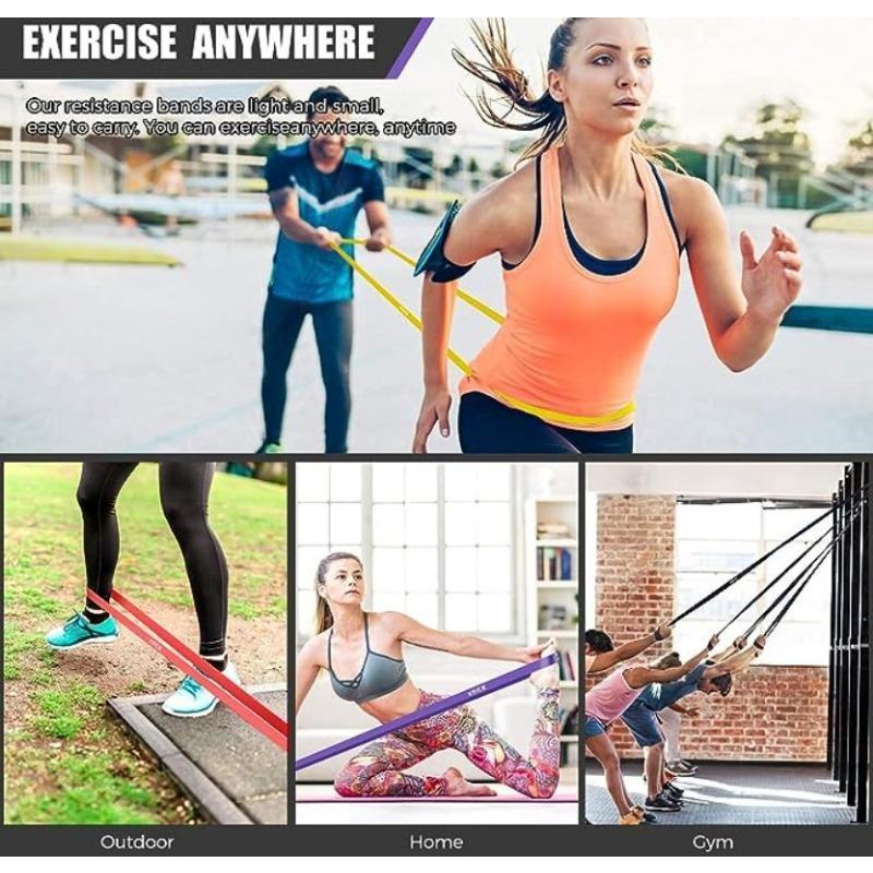 ТПЭ эластичная лента для йоги, эластичная лента для подтягиваний, тренировочная лента для силы, лента натяжения, оборудование для фитнеса для пилатеса