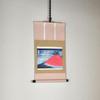 Sunny Town Gallery Hanging Scroll Tapestry Views of Mount Clear Clear by Katsushika Red Authentic Mini Hanging Overseas Souvenir "Thirty-six Fuji,