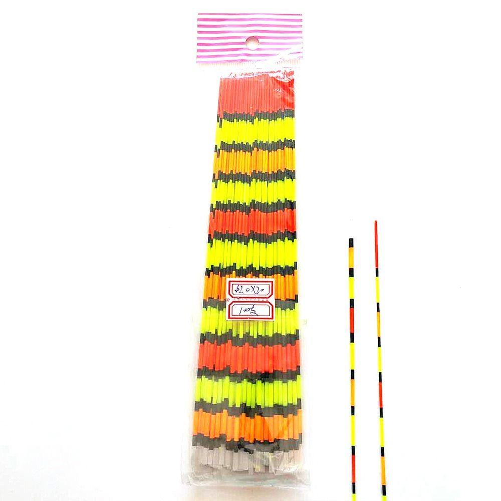 10pcs DIY Fishing  Float Top Drift Tail Eye catching Fishing Float Top Floats Buoy  Night Fishing