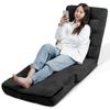 WLIVE Chair Fuafua Chair Sofa 42 Levels of Reclining Floor Chair Cover Cannot Be Removed Black