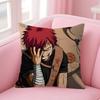 Anime Gaara logo  Pillow Anime Pillow Sofa Bed Head Pillow Cover Cushion Cover Fashion