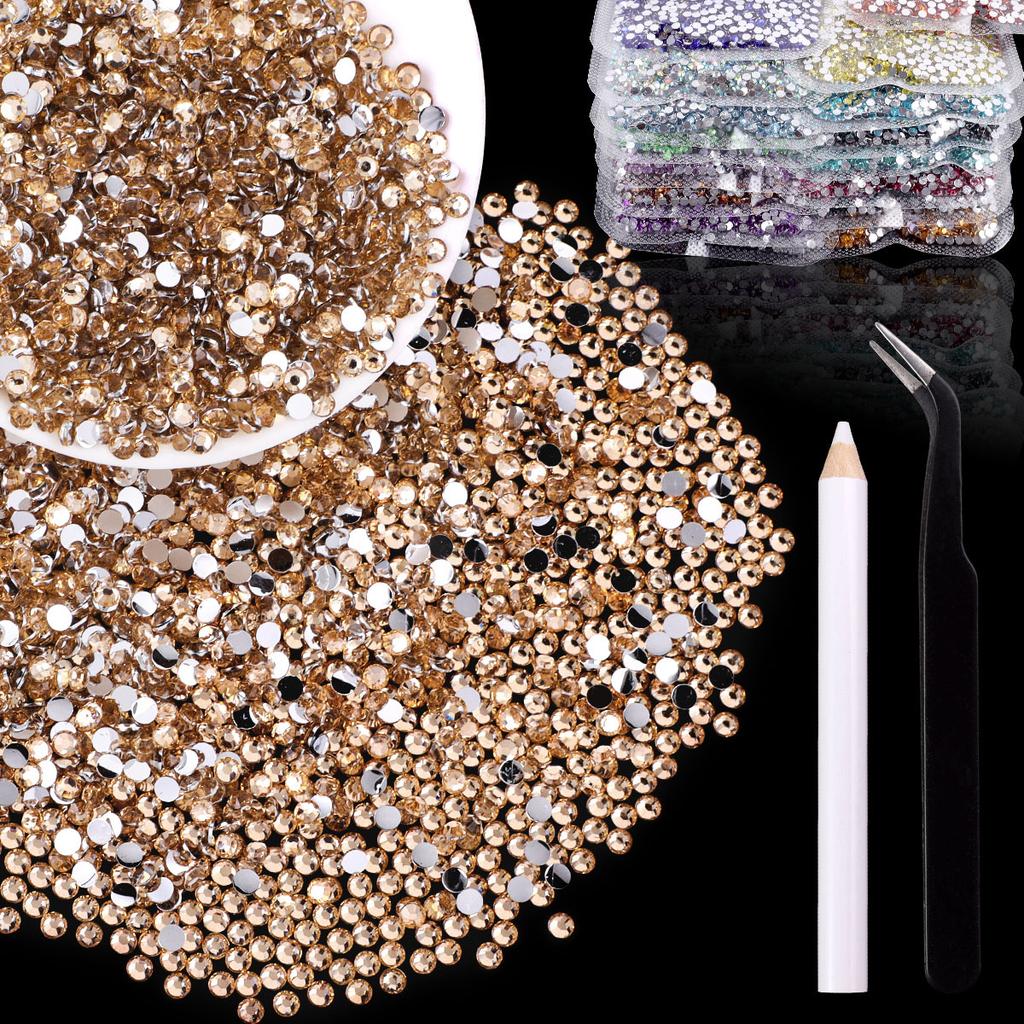 2Mm3Mm4Mm Flat Bottom Resin Drill Diy Handmade Mobile Phone Case Beauty Sticker Drill