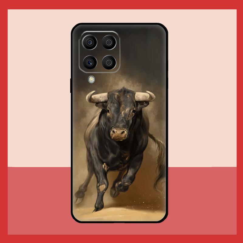 Bullfight Bull Fighter Case For Samsung Galaxy M52 M32 M53 M16 M11 M21 M31 M35 M12 M13 M14 M15 M36 M56 M55 M34 M54