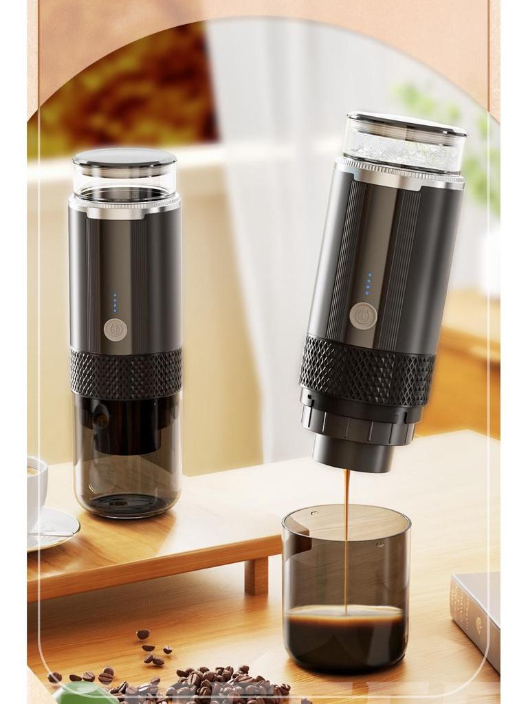 Portable Automatic K-Cup Coffee Maker for Home and Car - Wireless Electric Coffee Extractor